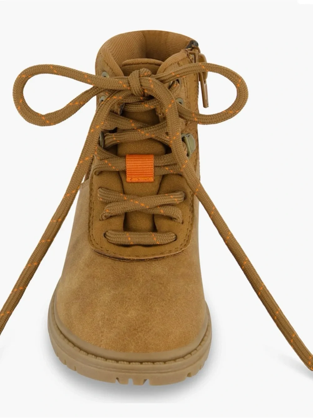 Kenneth Cole Kids Suede Lace-Up Ankle Boot. Size 2.